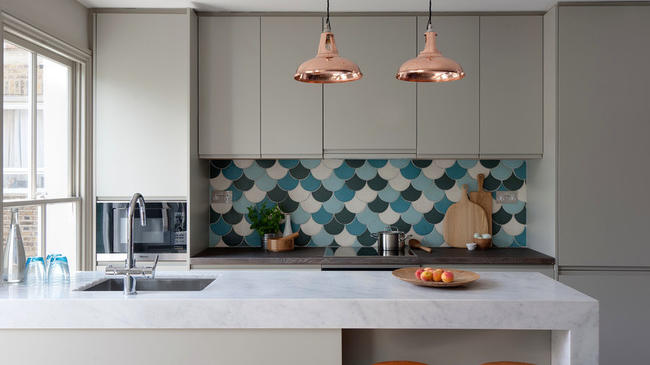 Give your kitchen some personality with a touch of colour 